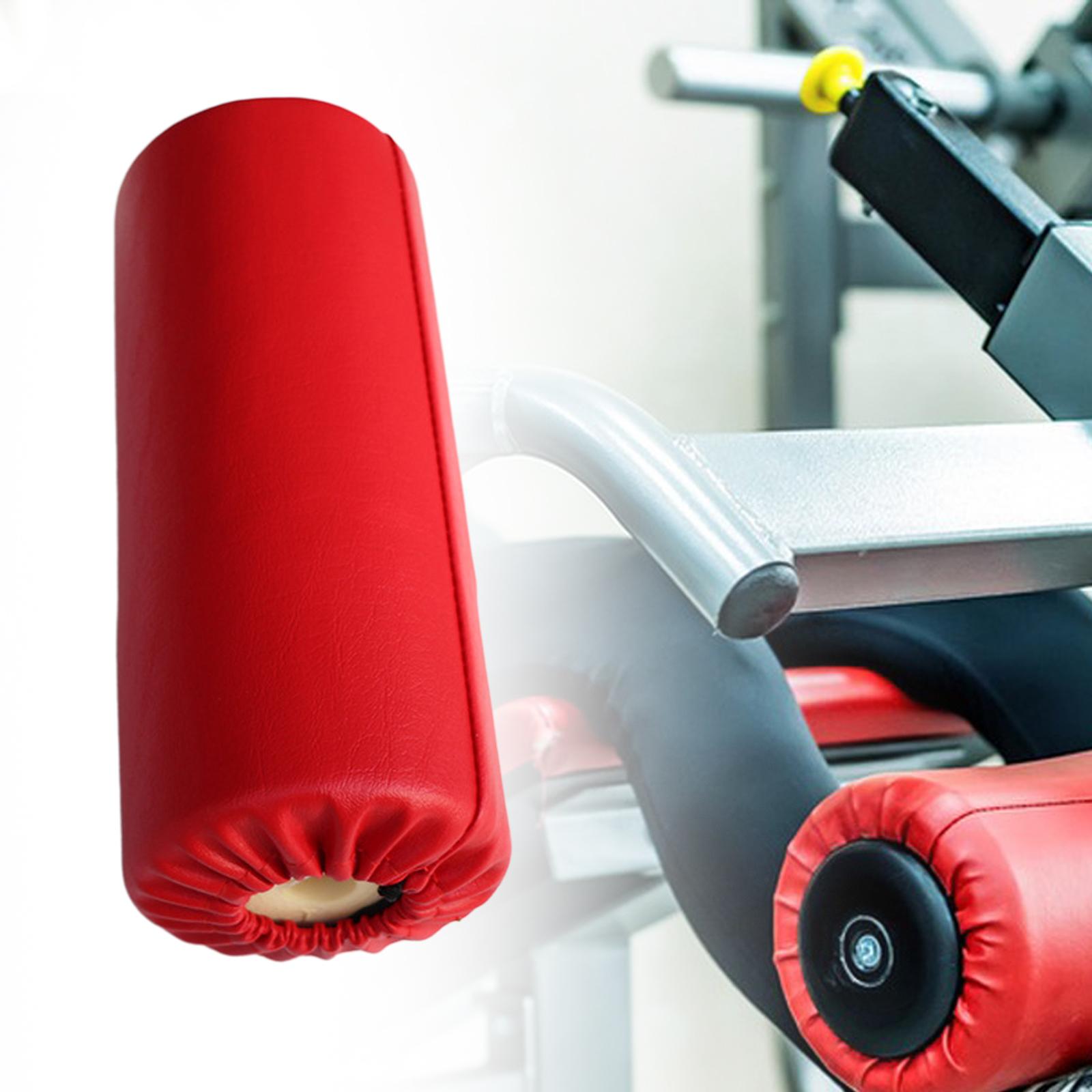 

Foam Foot Pad Roller Sponge Foam Sleeve Soft Convenient 20cm Length for Home Gym Exercise Machines Weight Bench Workout Machine червоний