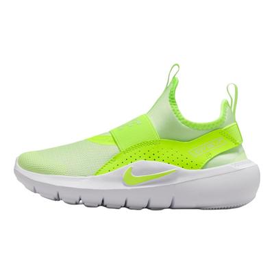 Flex Runner 4 PS Volt à peine Baskets pour enfants Vert Blanc IF2894-700