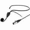 Mini XLR 3-pin TA3F Plug Headwear Microphone Headset Microphone, Comfortable To Wear, High Sound Quality Fidelity, Heart-shaped Directional Electrode
