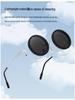 Polarized ND9-Stop Adjustable Magnetic Clip-on Sunglasses for Prescription Eyeglasses