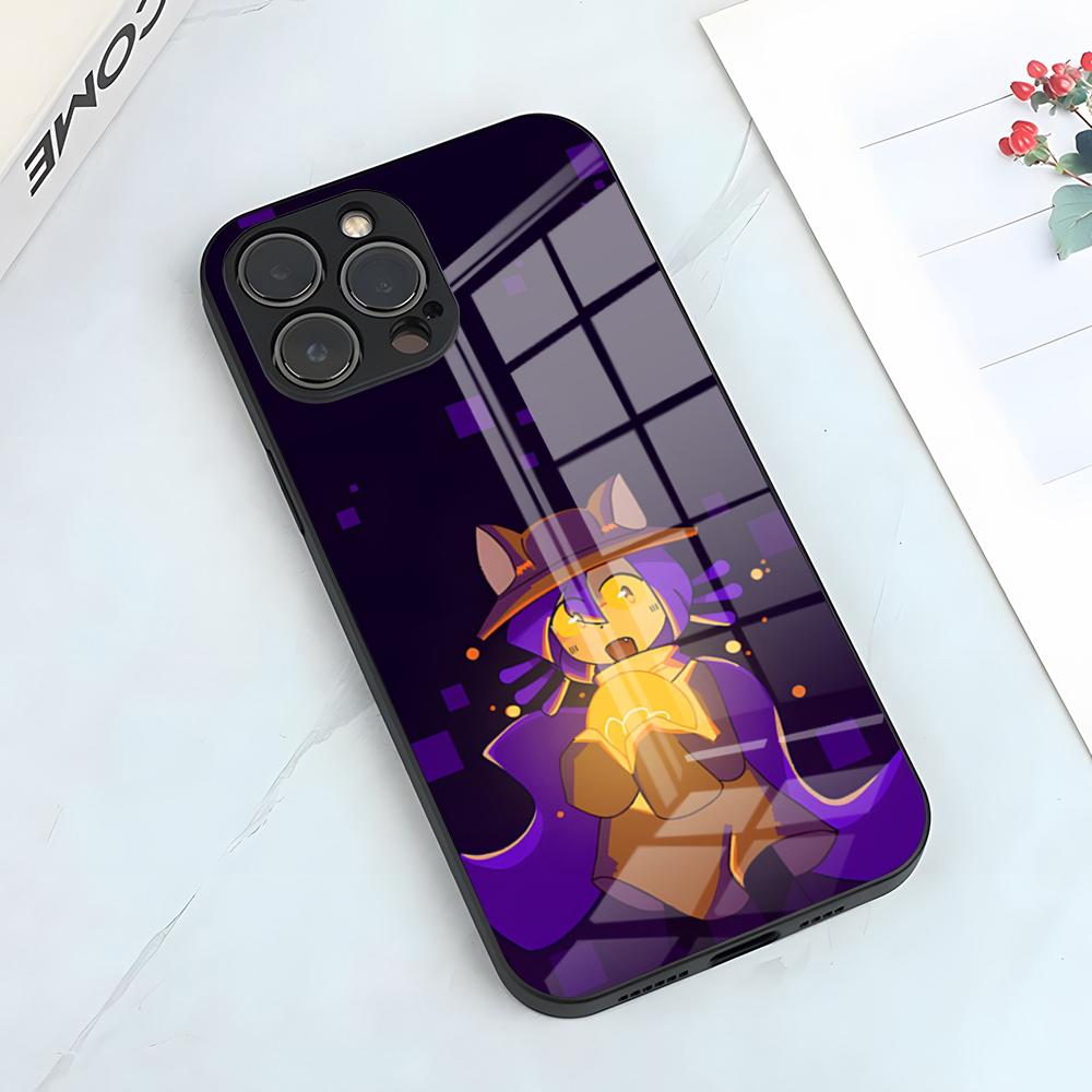 Game OneShot Niko Phone Case For IPhone 17 Pro Max 15 Pro 16 14 Plus 12 13 Mini 11 Pro Shockproof Glass Cover