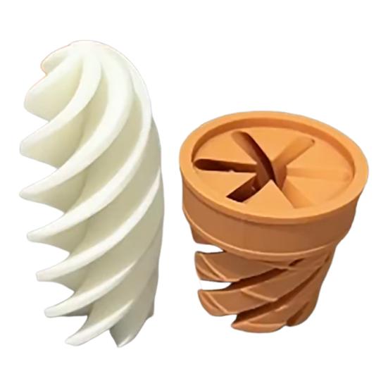 Fake Ice Cream Cone Decoration Realistic 3D Printed Dessert Model for Kids Pretend Play Cute Bakery Prop Unique Gift for Food Lovers