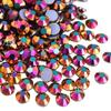 Imitation Austrian Diamond, Even Surface Hot Melt Adhesive Hot Diamond Ab Color Crystal Glass Diy Clothing Rhinestone Decoration