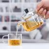 Shangming S'048 Heat-Resistant Glass Tea Pot with Infuser, 470ml