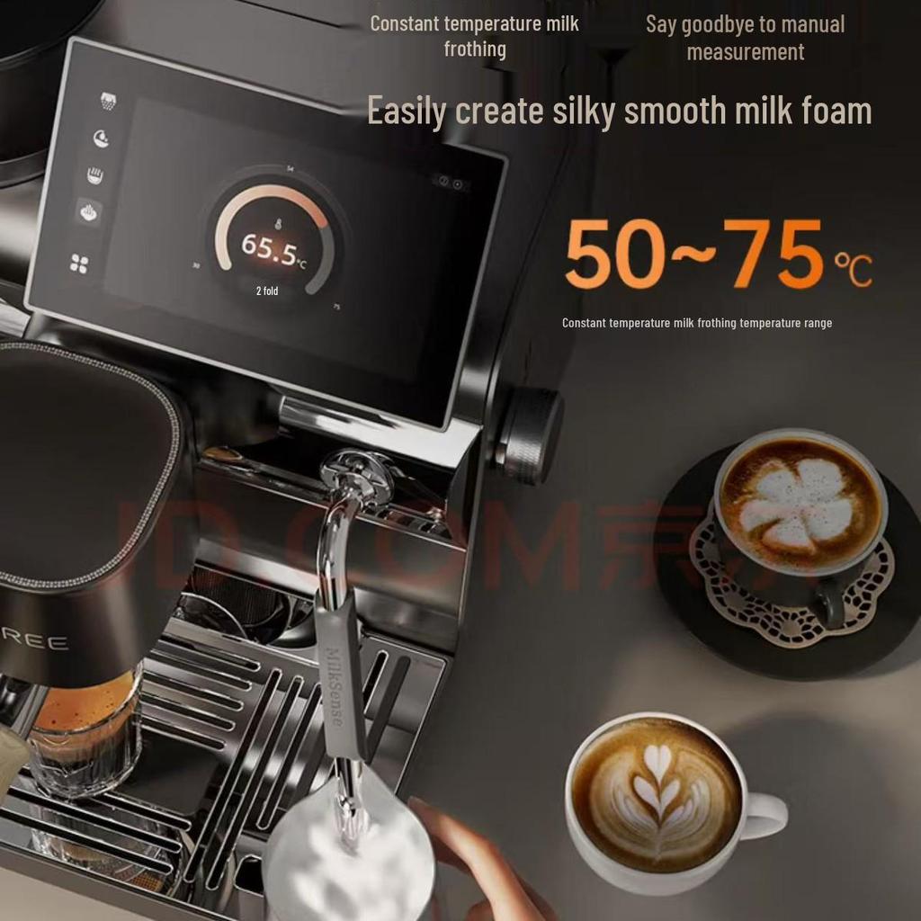 SP1 Max Italian Semi-Automatic Smart Home Coffee Machine with Integrated Grinder