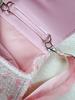 2025 Autumn Cute Girls' Crossbody Bag with Bow and Pearl Detail