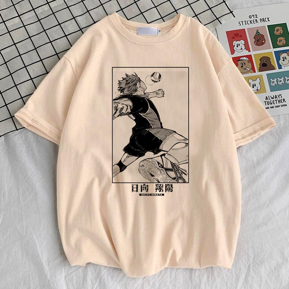 Haikyuu Volleyball Voleibol Shirt Women Graphic S Streetwear Punk T Shirt Korean Clothes Aesthetic Gothic Graphic Anime
