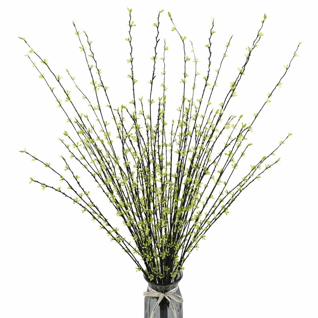 Realistic Plastic Dry Flower Branches For Wedding Decorations And Outdoor Arrangements