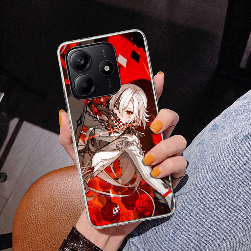 Arlecchino Genshin Impact Phone Case For Xiaomi Redmi Note 15 14 13 12S 12 11 Pro Plus 14S 11S 11E 10 10S 11T 5G Personalized Co