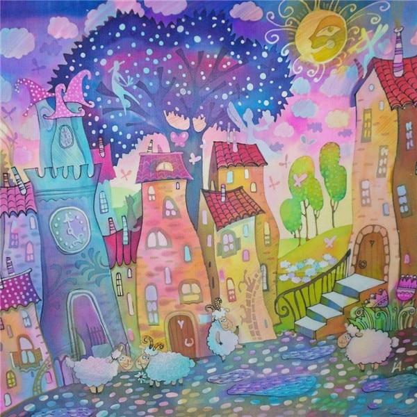 Diamond Painting Kit Flower Landscape 5D DIY Diamond Embroidery Sale Dandelion Pictures Of Rhinestones Handicraft