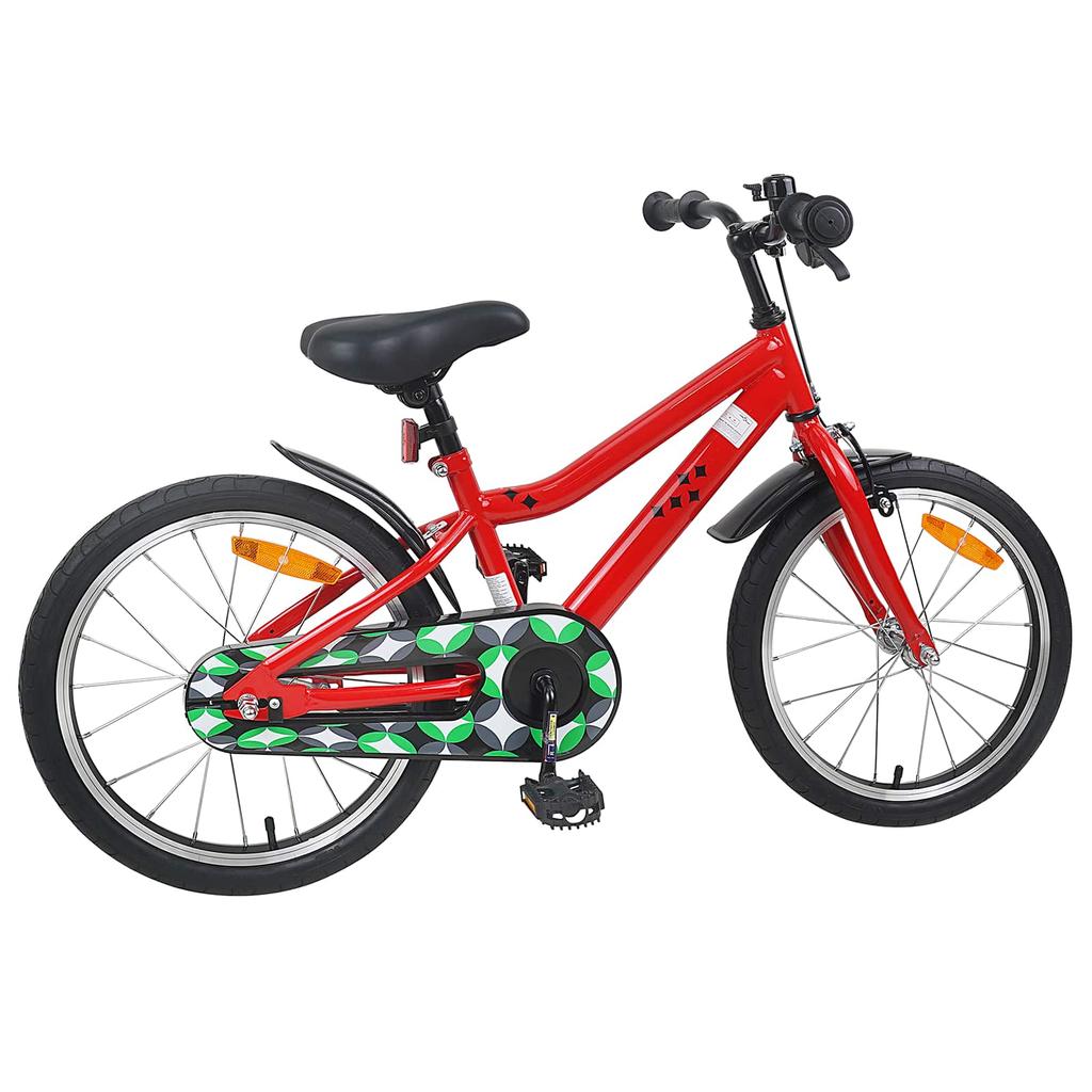 Kids Bike 18 Inch for Ages 5 7 Red