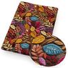 DIY Synthetic Leather Fabric Flowers Florals Printed Imitation Embroidery Faux Leather Shoes Imitation Embroidery