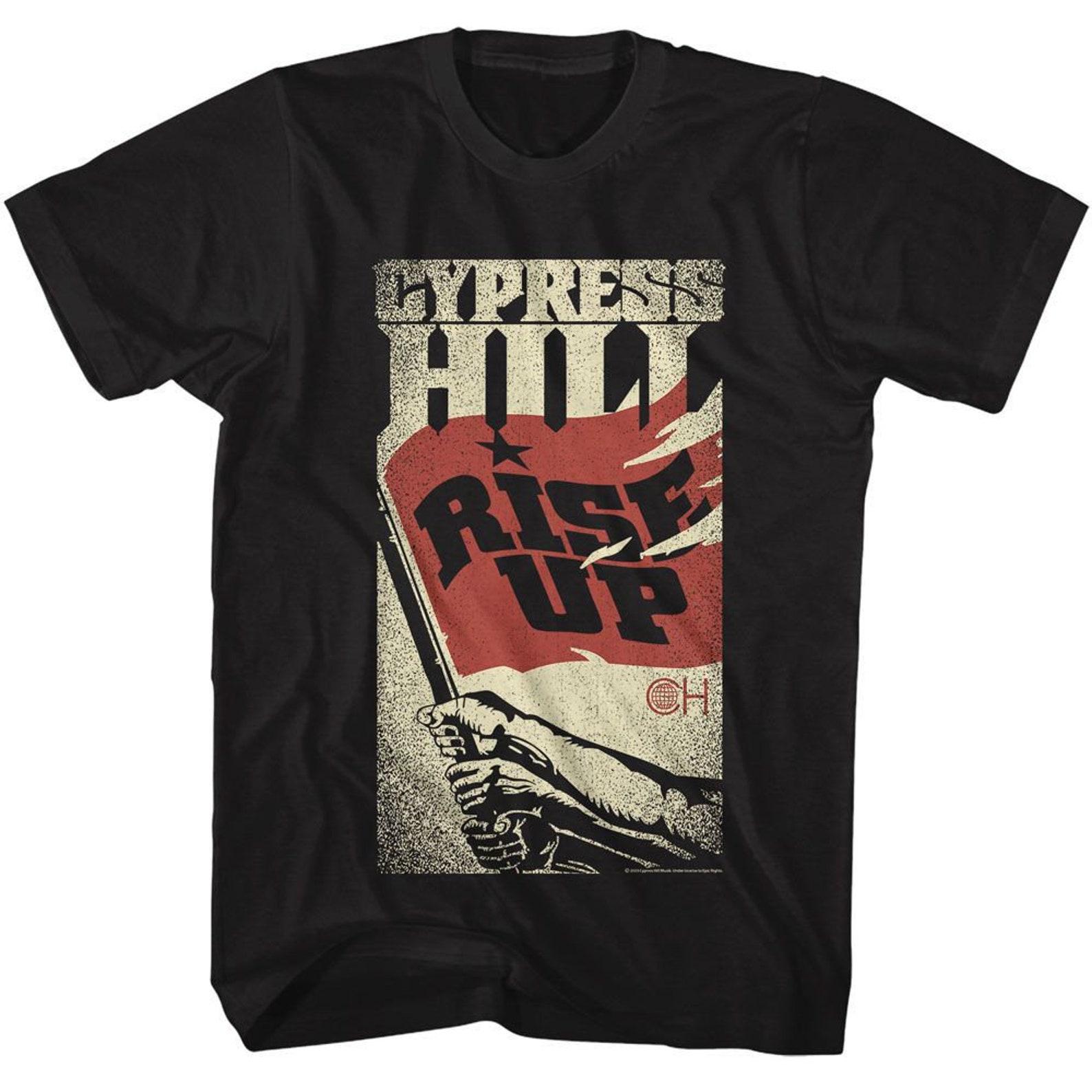 Cypress Hill Rise Up Black T-Shirt XL