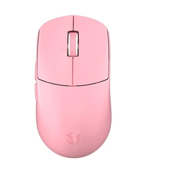 

Ninjutso Sora Wireless Gaming Mouse Design (nj-sora-v2-pink) - Lightweight, Optical, 7-Button рожевий
