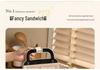 Multi-Functional Double-Disc Breakfast & Waffle Maker with Replaceable Baking Plates
