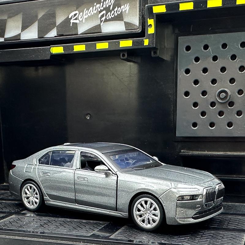 1:42 BMW CSL 3.0 1:47 BMW I7 Alloy Car Diecasts & Toy Vehicles Car Model Miniature Scale Model Car Toy For Children