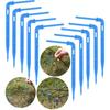 30-200pcs Garden 3/5mm Hose Bend Arrow 1/8'' Blue Drip Emitter Dripper Water Saving Sprinkler for Greenhouse Bonsai Micro Irrigation