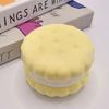 Slow Rising Squishy Biscuit Fidget Toy Soft Touch Realistic Design Great For Stress Relief Kids Adults