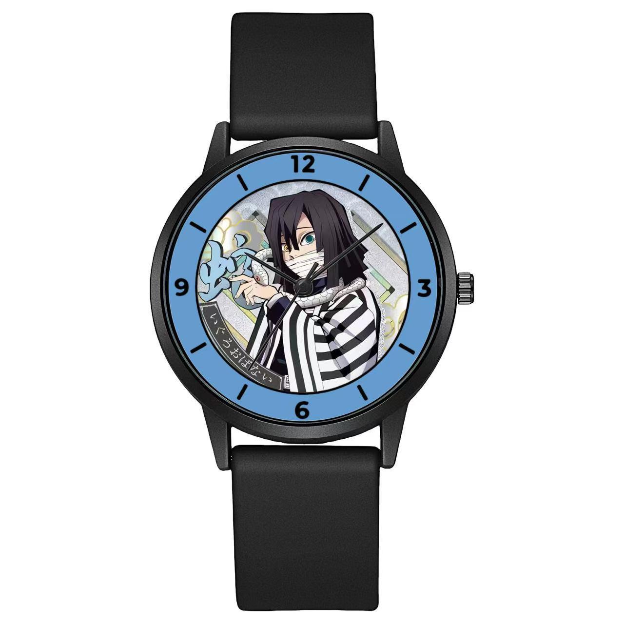 

Наручные часы с силиконовым ремешком «Клинок, рассекающий демонов»