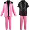 Authentic Elvis Presley Role-playing Outfit Coat With T-shirt Trousers