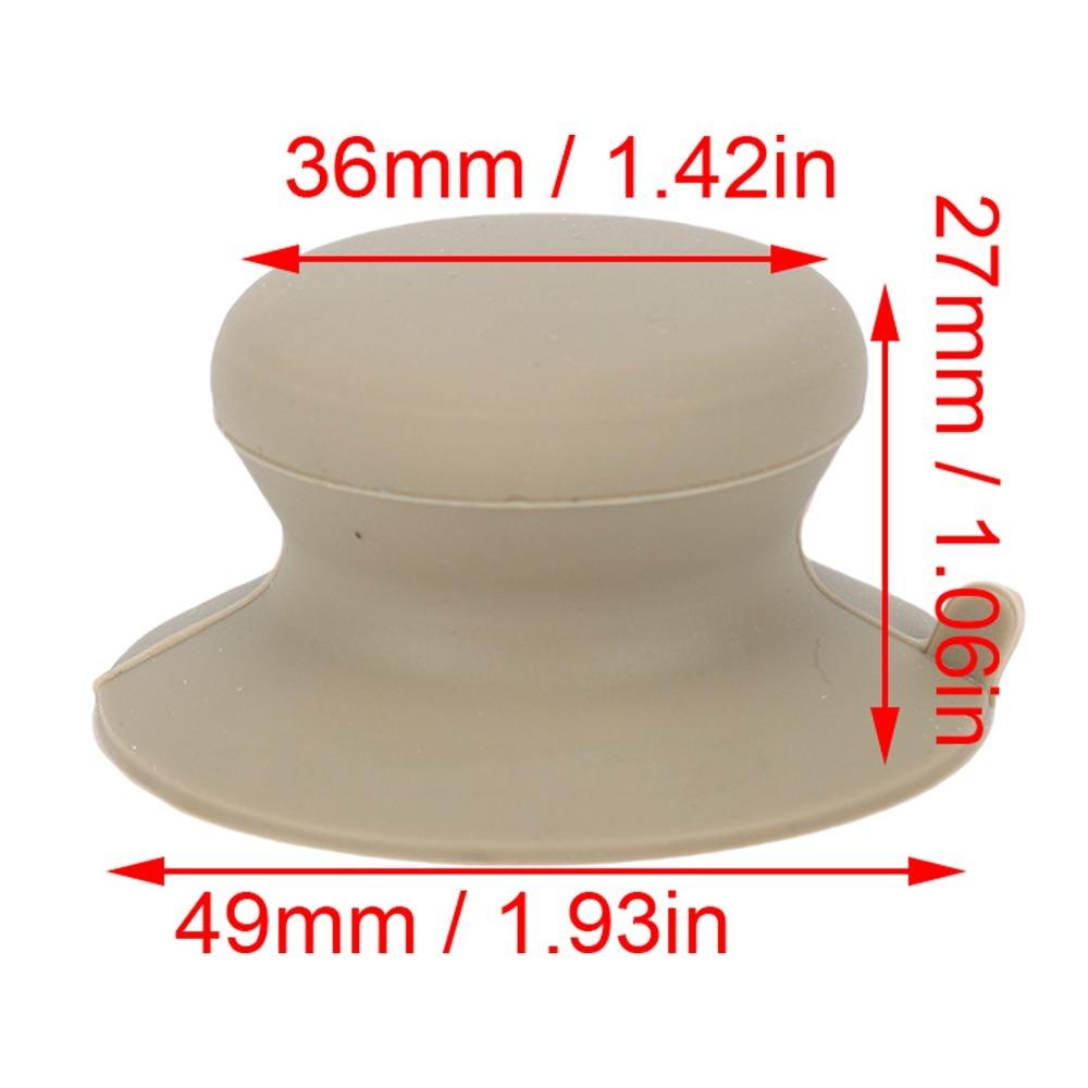 Anti Scald Silicone Handle Easy Grip Lid Knob Durable Pot Cover Knob  Kitchen Use хаки