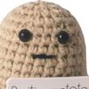 Funny Knitted Doll Novelty Potato Gift Inspired Toy for Party Bedroom Office Coffee