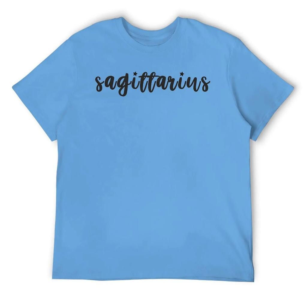 Sagittarius Twelve Constellation (14) Tees Casual Graphic T-shirt Round Neck Motion  Humor Graphic Home Eur Size