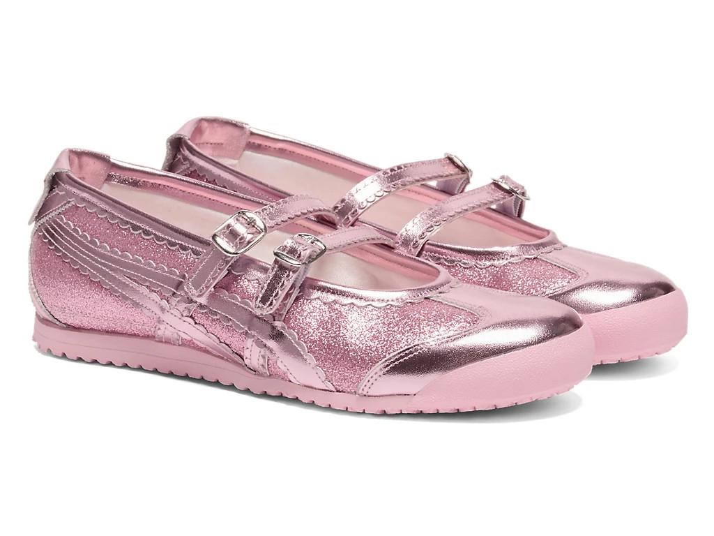 1182A677-700 Onitsuka Tiger MEXICO 66 TGRSPINK CAMEO COTTON CANDY (Women s) 8W