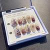 Wear Handmade Nail Fashion Casual Simple Exquisite Classic Nail Style Patch