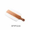 Heat-resistant Marble Wood Cutting Boards Mold-resistant Fruit Plate  Preparing The Ingredients