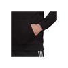adidas Essentials Big Logo Pullover Hoodie Black/White Men Streetwear GK9540