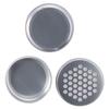12PCS 2 Ounce/60ml Aluminum Tins Silver Refillable Screw Lid Screw Lid  for Air Freshener Candles