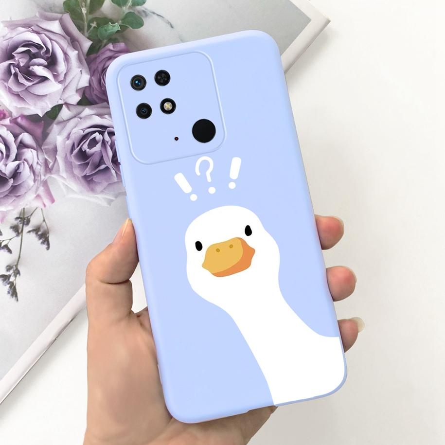For Redmi 10C Case For Xiaomi Redmi 10 Power Cover Fashion Flower Slim Soft Silicone Phone Cases For Xiaomi Redmi 10C 10 C Funda