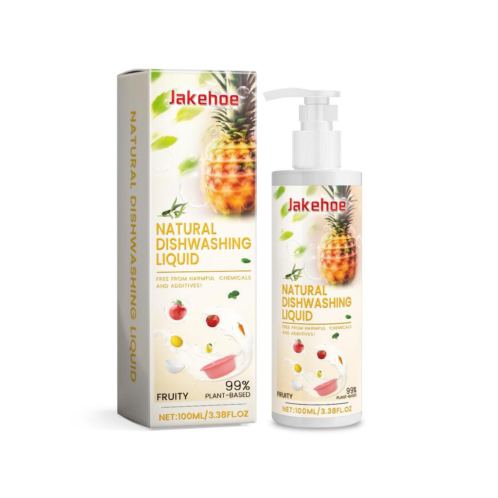 100ml Fruit & Vegetable Cleaner Gentle Degreasing Dishwashing Fruit & Vegetable Multi-Purpose Cleaner