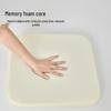 Plush Memory Foam Cartoon Chair Cushion for Office & Dining - Thickened Student Seat for Autumn & Winter.