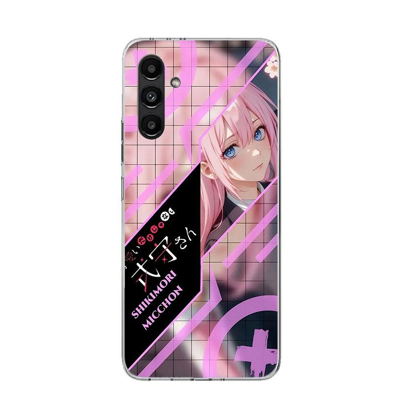 Cute Anime Waifu Art Design Phone Case For Samsung Galaxy A17 A16 A14 A15 A13 A57 A56 A54 A55 A53 A37 A36 A34 A35 A33 A26 A24 A2