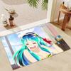1pc U-Urusei Y-Yatsura Bathroom Absorbent Mats Anti-Slip Mats Home Decor Supplies Carpets Home Kitchen Floor Mats