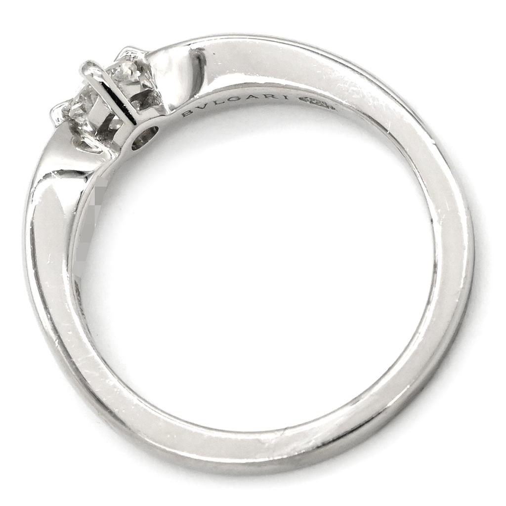 BVLGARI 343723 Torcello Torcello Dedicata a VeneziaRing ring Pt950/diamond #7(JP Size) Array