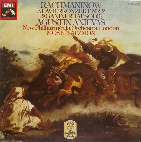 

LP Record SERGEI RACHMANINOFF AGUSTIN ANIEV Klavierkonzert Nr.2 PaganiniRhap 1C03700364 His Masters Vo Germany Classical Used