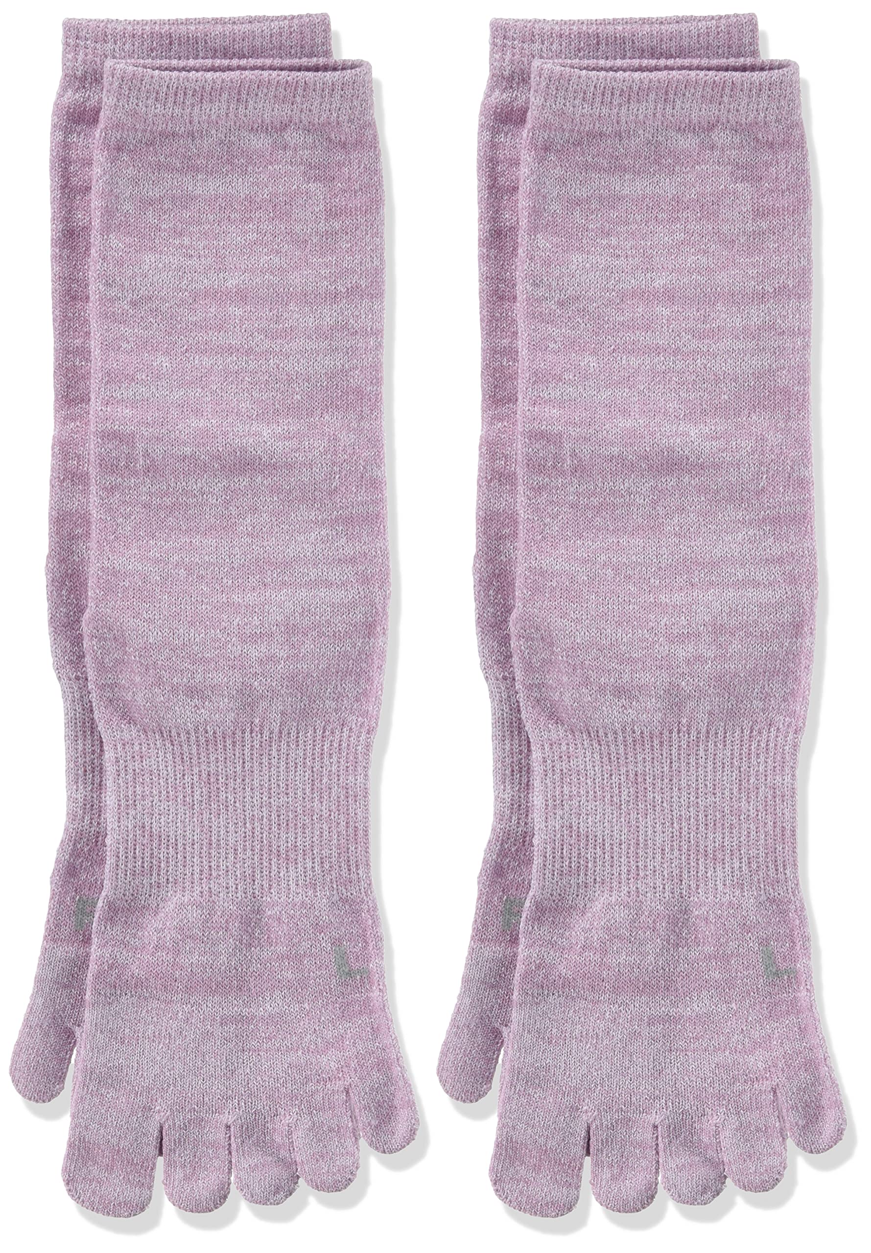 

Gunze WASHIITO Washi Мягкий Эластичный Раздельный Набор Носков Бледных Размеров, Пряжа, Манжета, Вязаный, Пятипалый, 2, Laventa, 25-27