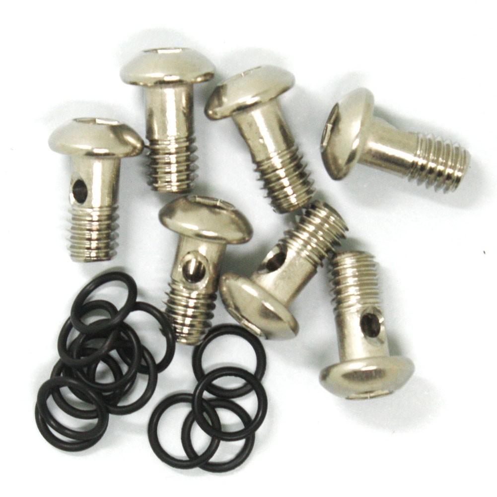 Bicycle Brake Banjo Bolt Screw +Seals High Qualitymaterial