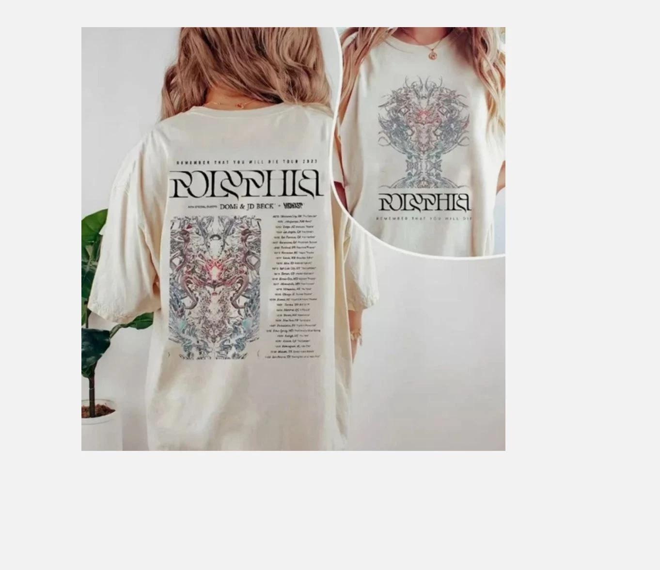 

Polyphia Band shirt Remember That You Will Di.e Tour 2023 T-Shirt For Fans S