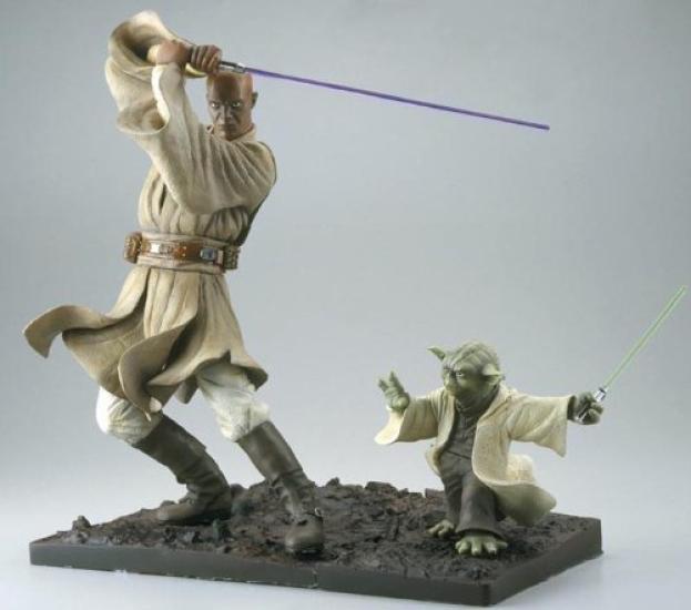 

Kotobukiya Star Wars Yoda Mace Windu Completed Product 1/7 &