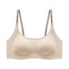 Liquid foundation underwear, large breasts show small soft support, gather non-marking bra, close sub-breasts, anti-sagging women's bra