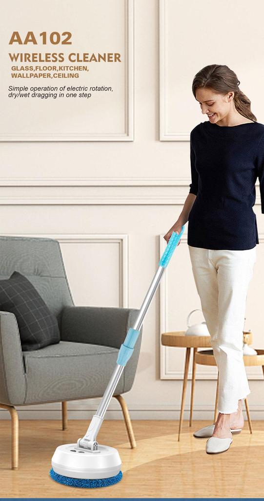 Electric Wireless Window and Ceiling Cleaning Robot