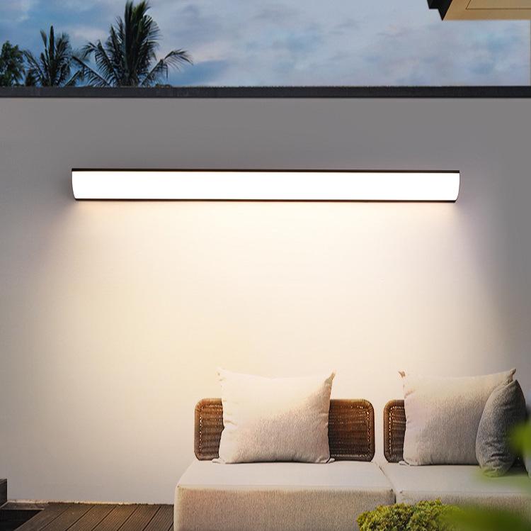 Waterproof LED Outdoor Wall Light for Balcony, Terrace, or Entrance 