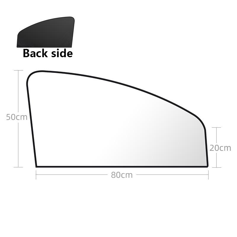 Universal Magnetic Car Side Window Sunshade Cover Car Front Back Rear Window Curtains Summer Auto UV Protection Sun Shade/Visor