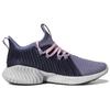Adidas Alphabounce Instinct Slip Resistant And Breathable Low top Running Shoes Women's Purple Black D97288