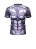 3D Printed T-Shirt Men's Compression Shirt Long Sleeve Top High Elastic Fitness T-Shirt Cosplay Clothing