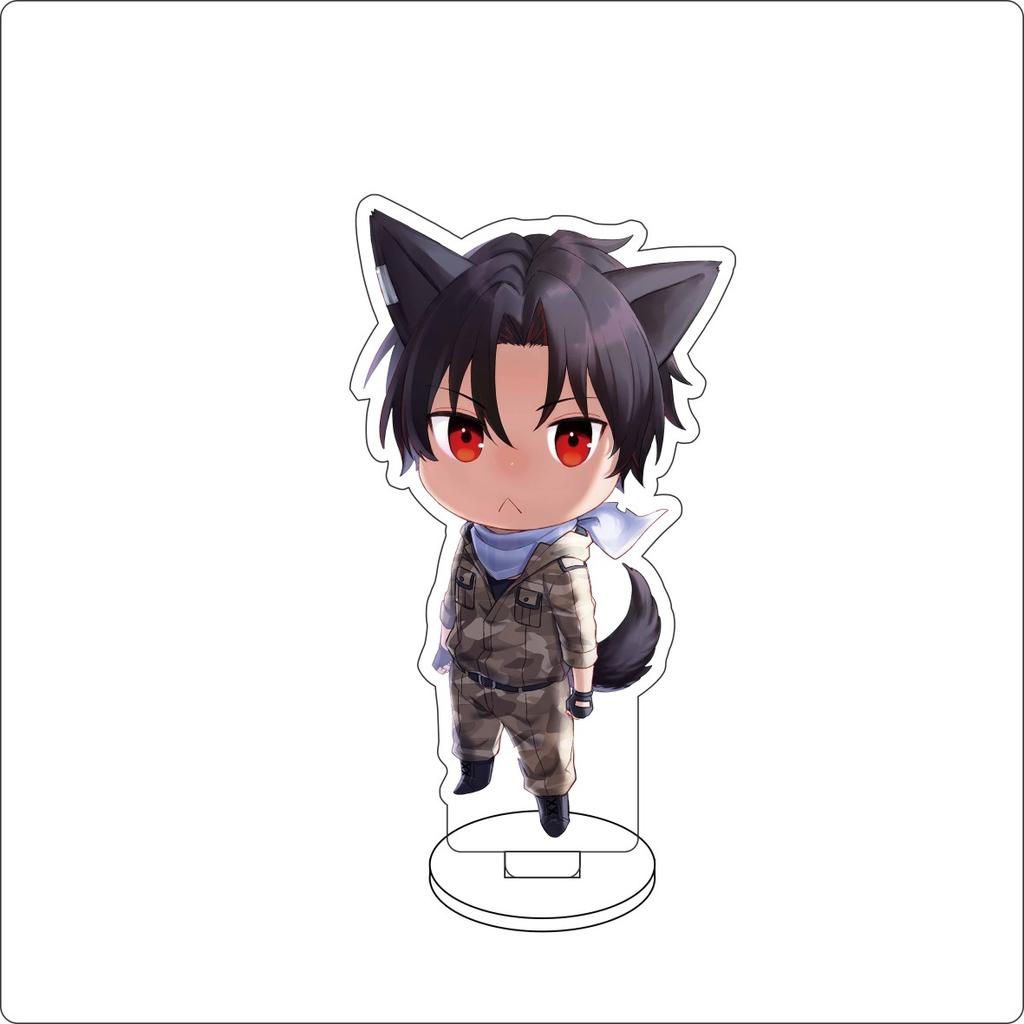 10CM Anime 86 eightysix Figurenständer Modell Vladilena Milizé/Shinei Nouzen/Guns linger Niedliche Schreibtischdekoration Stehschild Geschenke